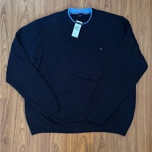 Men's Navy Sweater XXL Tommy Hilfiger